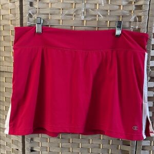 Champion fuchsia Athletic Skort with White Side Panels